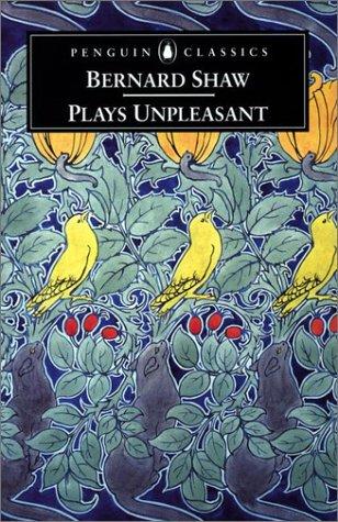 Cover for Plays unpleasant