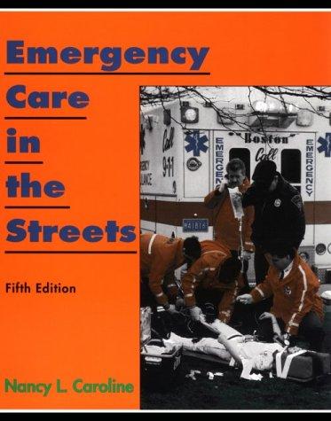 Cover for Emergency care in the streets