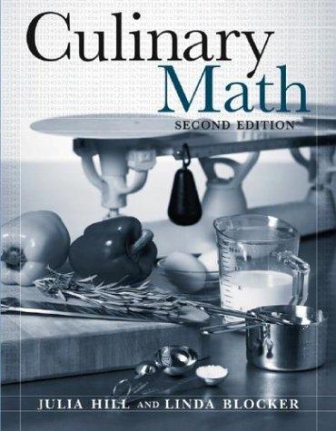 Cover for Culinary Math