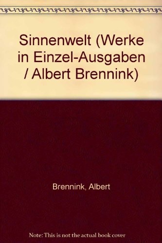 Cover for Sinnenwelt