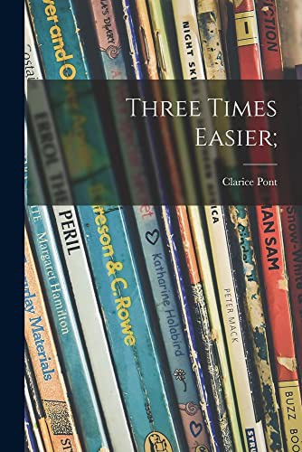 Cover for Three Times Easier;