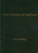 Cover for The Poetry of Sappho