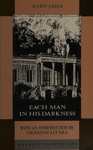 Cover for Each man in his darkness