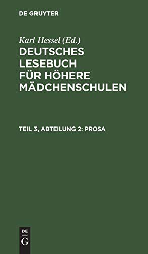 Cover for Prosa