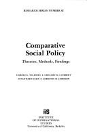 Cover for Comparative social policy
