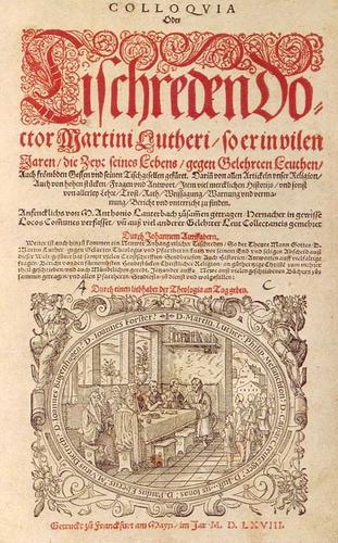 Cover for Die Sprachmischung in Luthers Tischreden
