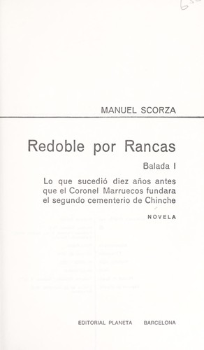Cover for Redoble por rancas