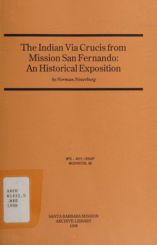 Cover for The Indian Via Crucis from Mission San Fernando