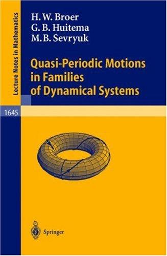Cover for Quasi-periodic motions in families of dynamical systems