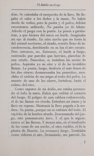 Cover for El diablo en el ojo