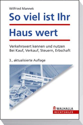Cover for Soviel ist Ihr Haus wert.