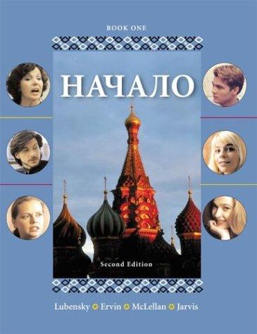 Cover for Nachalo Book 1 (Student Text + Listening Comprehension Cassette)