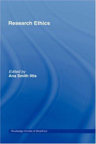 Cover for Research ethics