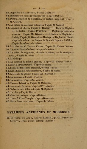 Cover for Estampes anciennes et modernes