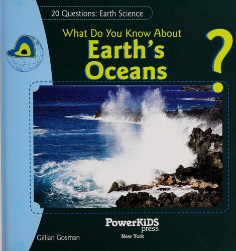 Cover for What do you know about earth's oceans?