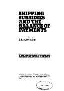 Cover for Shipping Subsidies and the Balance of Payments