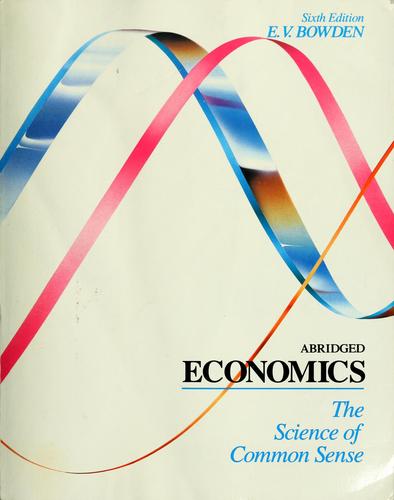 Cover for Abridged economics