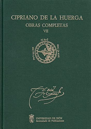 Cover for Cipriano de la Huerga. Obras Completas. Vol. VII "Comentario al profeta Nahum I"
