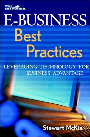 Cover for E-Business Best Practices