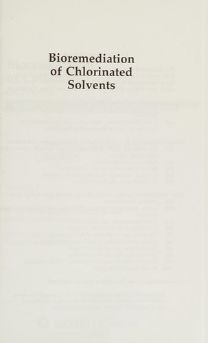 Cover for Bioremediation of chlorinated solvents