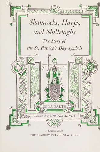 Cover for Shamrocks, harps, and shillelaghs