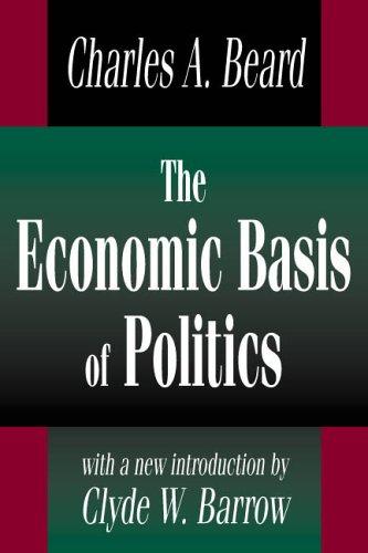 Cover for The Economic Basis of Politics