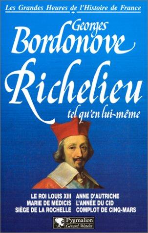 Cover for Richelieu tel qu'en lui-même