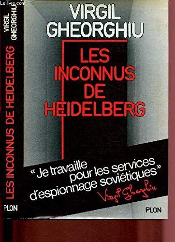 Cover for Les inconnus de Heidelberg