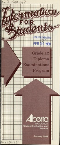 Cover for Information for students