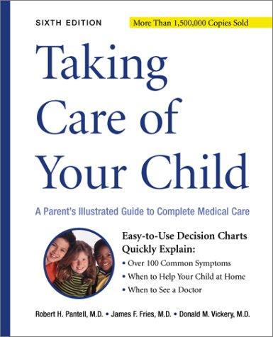 Cover for Taking care of your child
