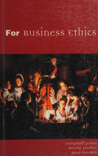 Cover for For business ethics