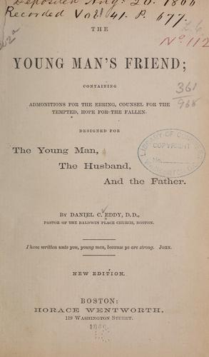 Cover for The young man's friend