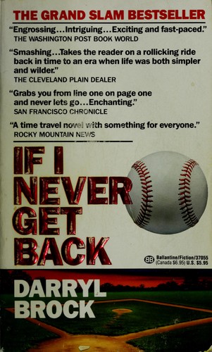 Cover for If I Never Get Back
