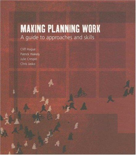 Cover for Making Planning Work