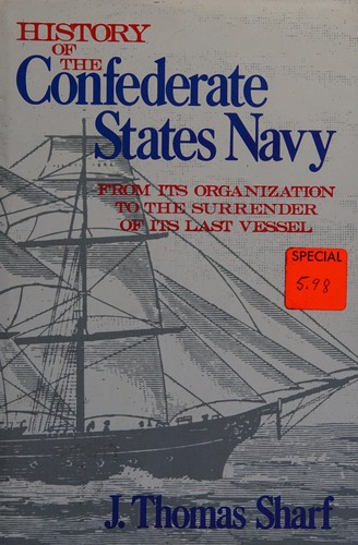 Cover for History of the Confederate States Navy