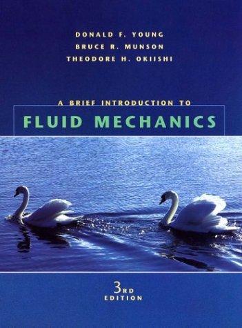 Cover for A Brief Introduction to Fluid Mechancis (Mechanical Engineering)