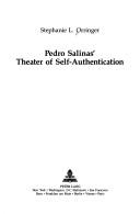 Cover for Pedro Salinas' theater of self-authentication