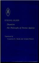 Cover for Thomism