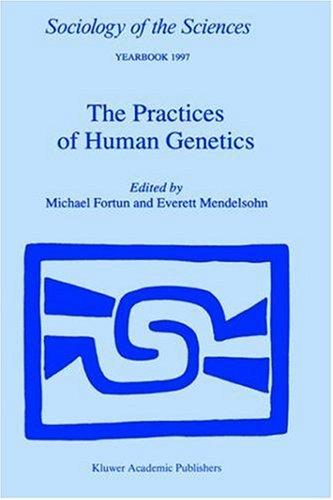 Cover for The practices of human genetics