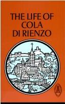 Cover for The Life of Cola di Rienzo