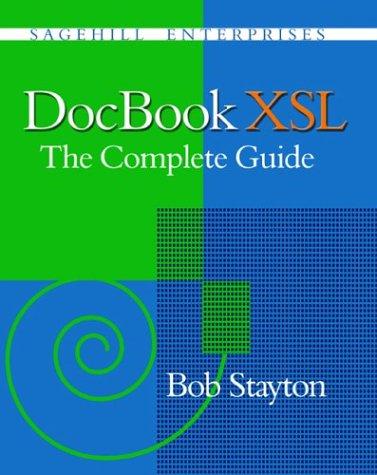Cover for DocBook XSL