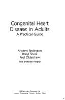 Cover for Congenital heart disease in adults