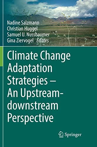 Cover for Climate Change Adaptation Strategies – An Upstream-downstream Perspective
