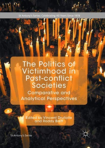 Cover for The Politics of Victimhood in Post-conflict Societies