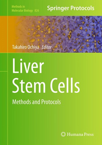 Cover for Liver stem cells