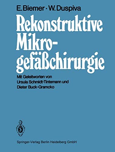 Cover for Rekonstruktive Mikrogefäßchirurgie