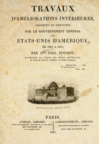 Cover for Travaux d'améliorations intérieures