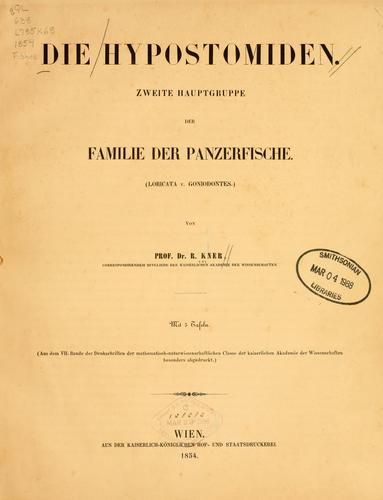 Cover for Hypostomiden