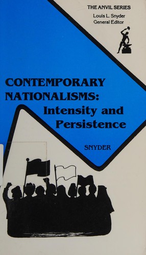 Cover for Contemporary nationalisms