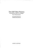 Cover for Der Fall Oskar Panizza